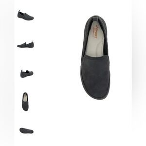 JSport  Lisa Slip On Shoes Women Size 11 Black Faux Fur Lined Casual Comfort New